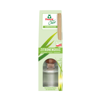 Frosch Oase Raumerfrischer Zitronengras, ORIGINAL Duftflasche, 90ml